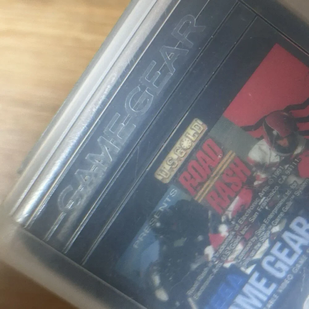 Sega Road Rash Video Game With Plastic Case Game Gear 1994 VG02